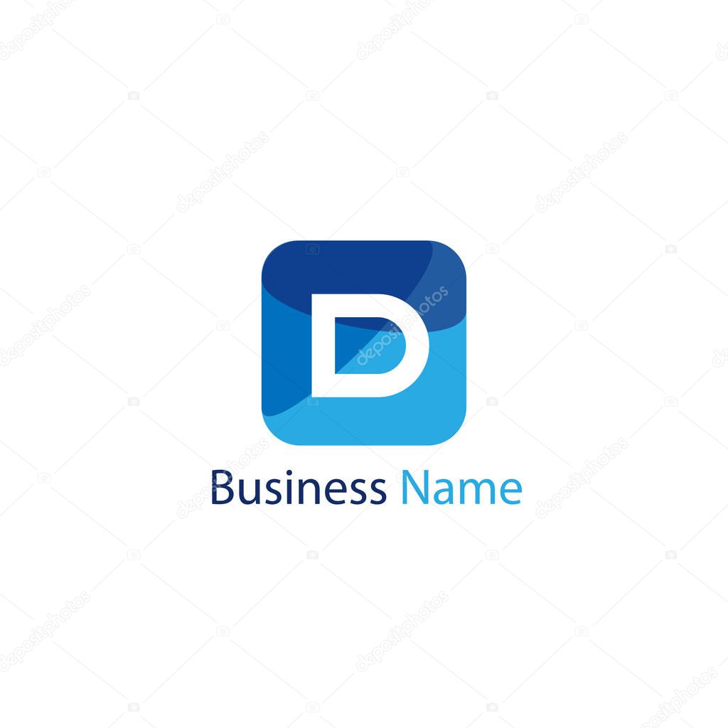 Letter D Logo Template Design