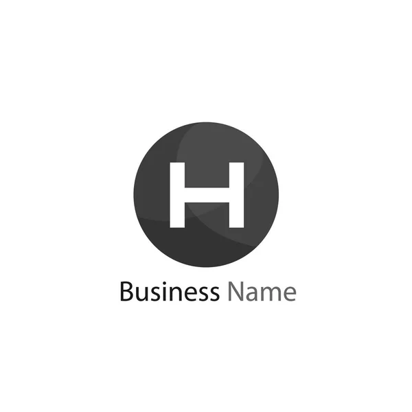 Carta Design Modelo Logotipo —  Vetores de Stock