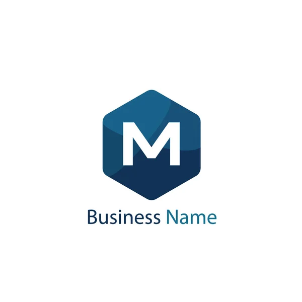 Harf M Logo tasarım şablonu