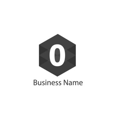 Mektup O Logo şablonu tasarımı, Logo O tasarımı, Modern O Logo, O harfi Logo Minimalist