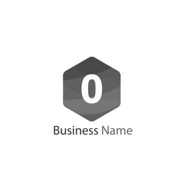 Mektup O Logo şablonu tasarımı, Logo O tasarımı, Modern O Logo, O harfi Logo Minimalist