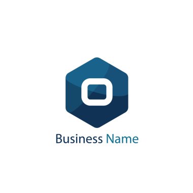 Mektup O Logo şablonu tasarımı, Logo O tasarımı, Modern O Logo, O harfi Logo Minimalist