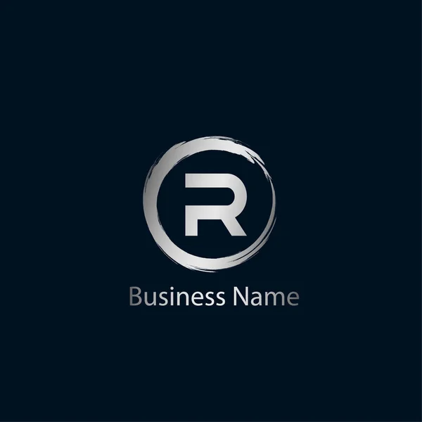 Letter Logo Template Design — Stock Vector