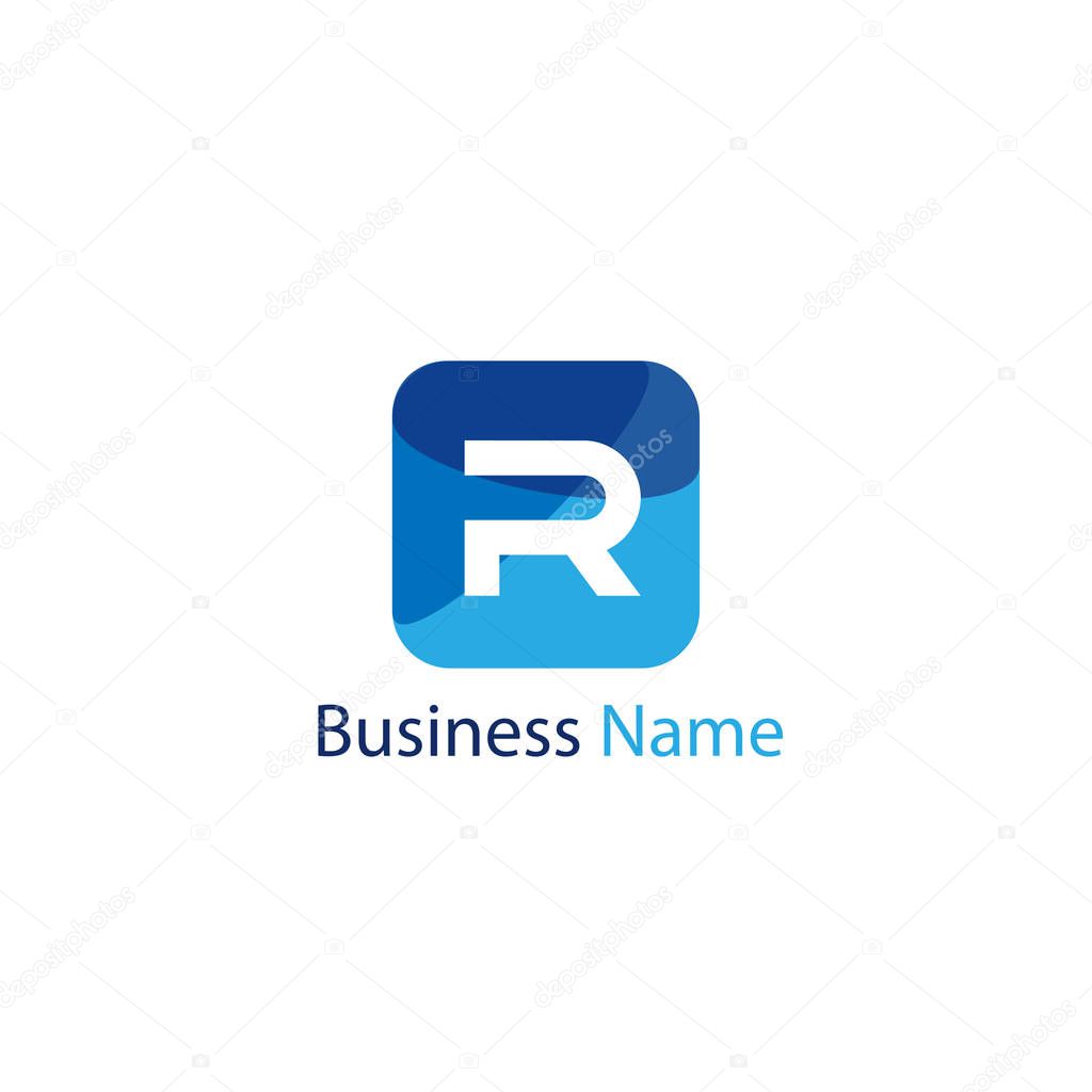 Letter R Logo Template Design