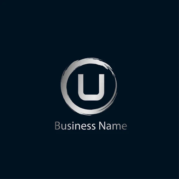 Carta Logo Template Design — Vetor de Stock