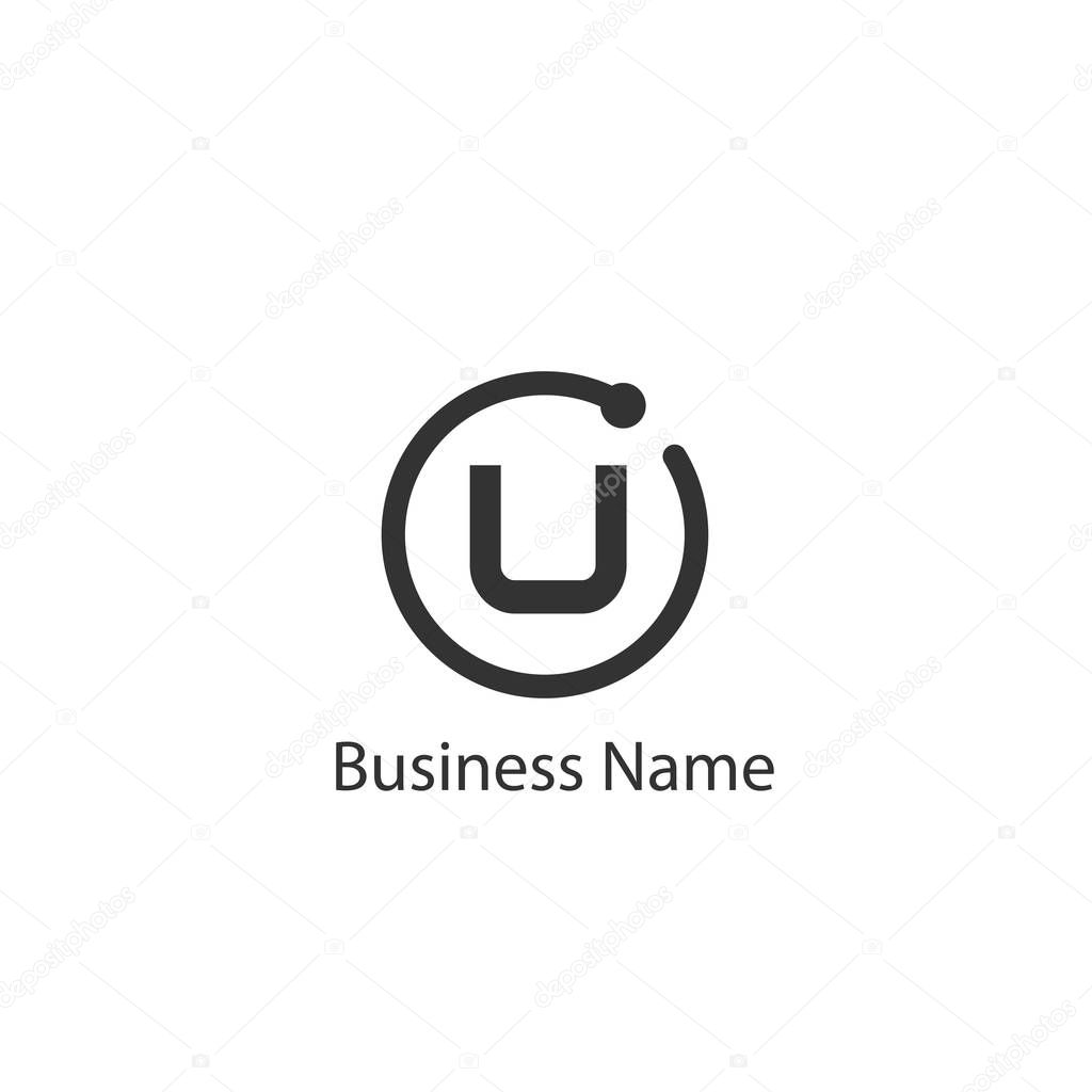 Letter U Logo Template Design