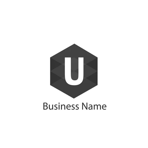 Carta Logo Template Design — Vetor de Stock