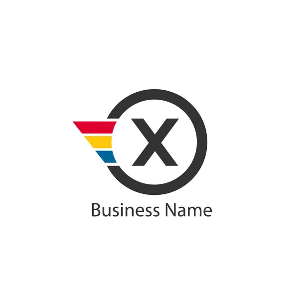 Buchstabe Logo Vorlage Design — Stockvektor