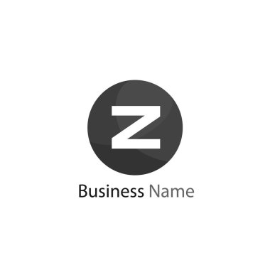Z harfi Logo tasarım şablonu