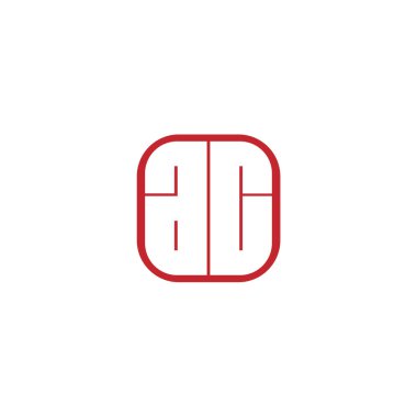 İlk Harf AC Logo Şablonu Tasarımı