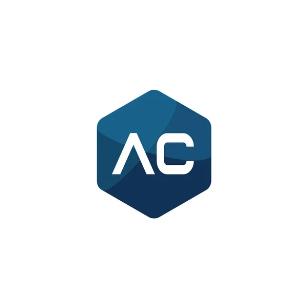 Eerste Letter Logo Template Ontwerp — Stockvector