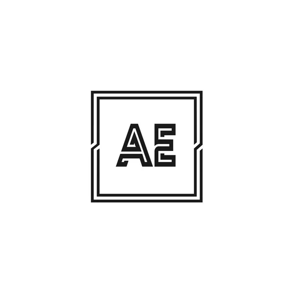 Anfangsbuchstabe Logo Vorlage Design — Stockvektor