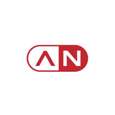 İlk harf Logo tasarım şablonu