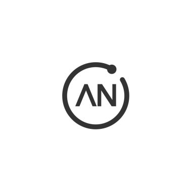 İlk harf Logo tasarım şablonu