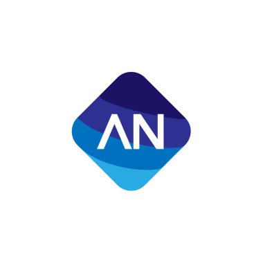 İlk harf Logo tasarım şablonu