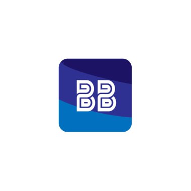 Başlangıç Harfi BB Logo Şablonu Tasarımı
