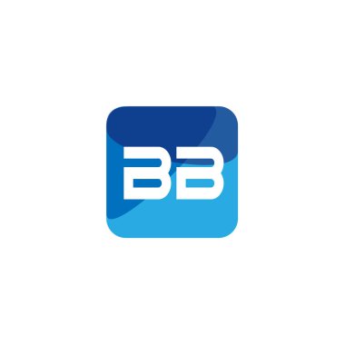 Başlangıç Harfi BB Logo Şablonu Tasarımı