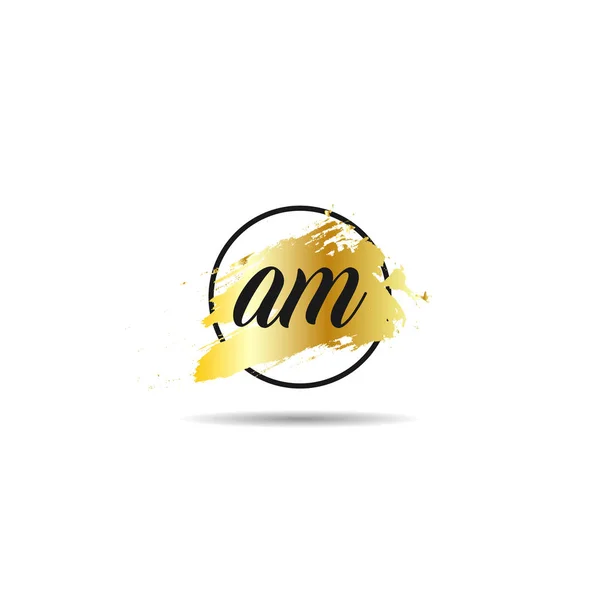 Letra Inicial Diseño Plantilla Logotipo — Archivo Imágenes Vectoriales