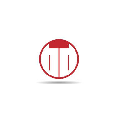 İlk Harf BD Logo Şablonu Tasarımı