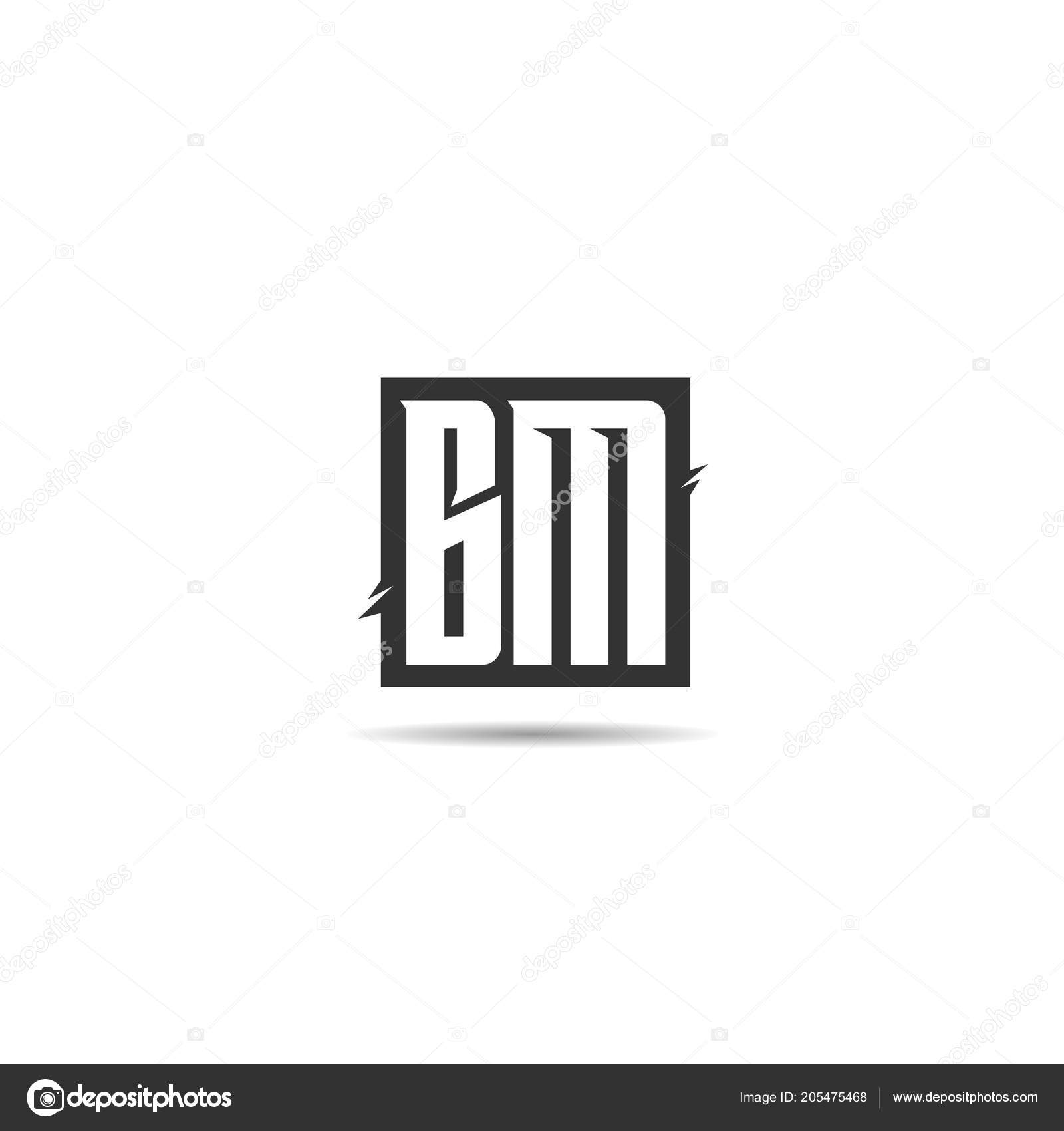 Initial Letter BM Logo or Icon Design Graphic by atiktaz7 · Creative Fabrica