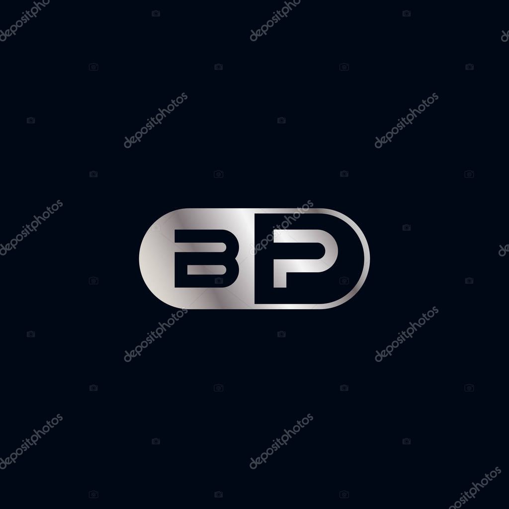 Initial Letter BP Logo Template Design