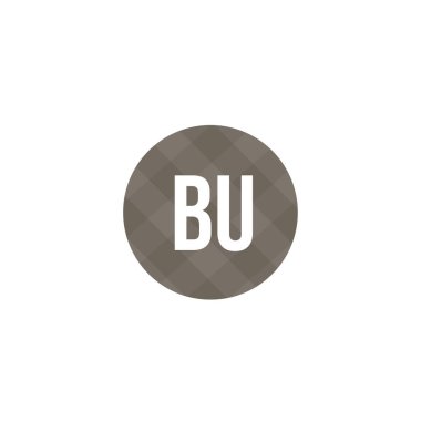 Modern ve minimalist ilk mektup Bu Logo şablonu tasarım