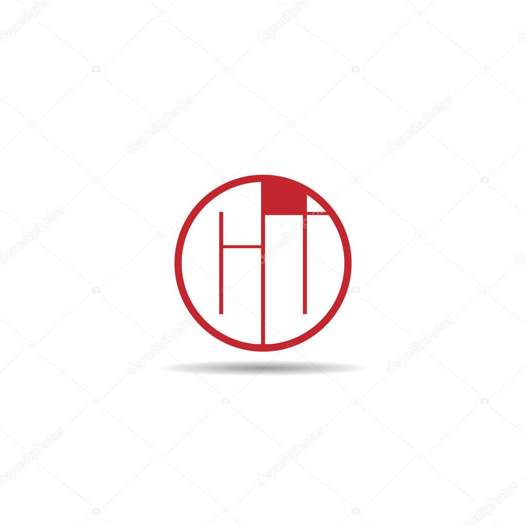 Initial Letter CJ Logo Template Design