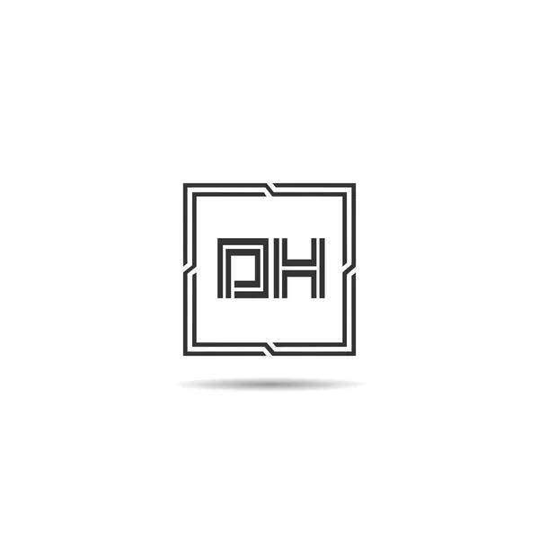 Первоначальный Дизайн Логотипа — стоковый вектор