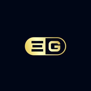 İlk harf örneğin Logo tasarım şablonu