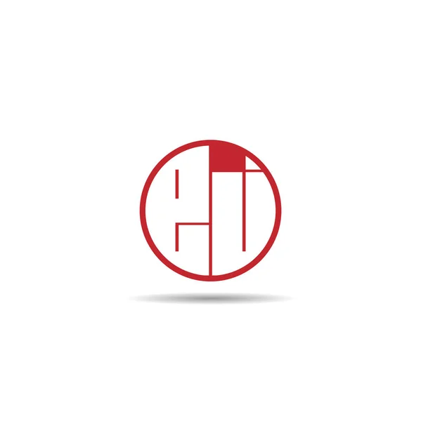 Eerste Brief Logo Sjabloonontwerp — Stockvector