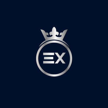 İlk harf eski Logo tasarım şablonu