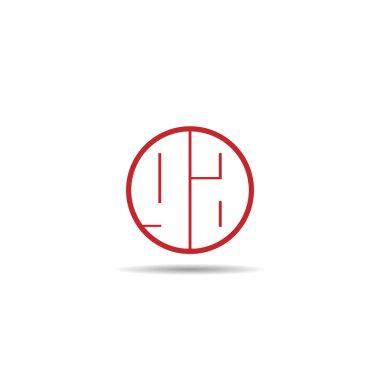 İlk Harf GA Logo Şablonu Tasarımı