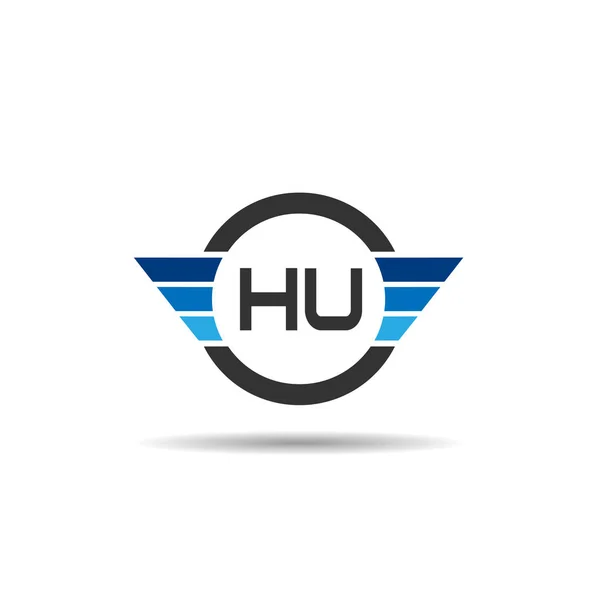 Harfini Logo Tasarım Şablonu — Stok Vektör