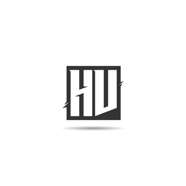 Начальный Дизайн Логотипа Буквы — стоковый вектор