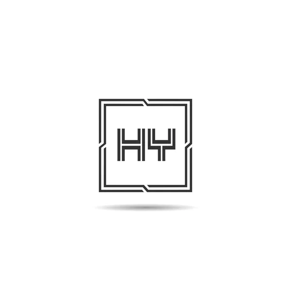 Σχέδιο Πρότυπο Λογότυπο Αρχικό Γράμμα — Διανυσματικό Αρχείο