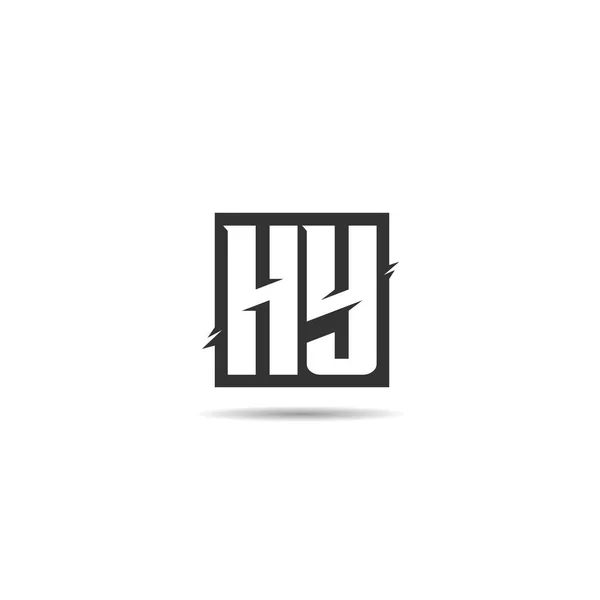 Letra Inicial Logo Template Design — Archivo Imágenes Vectoriales