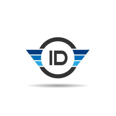 İlk harf No Logo tasarım şablonu