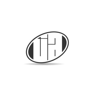 İlk harf Ja Logo tasarım şablonu