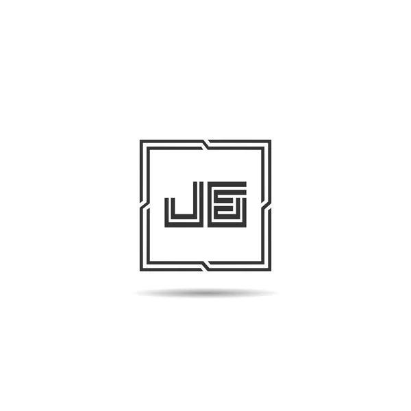 Harf Logo Şablon Tasarımı — Stok Vektör