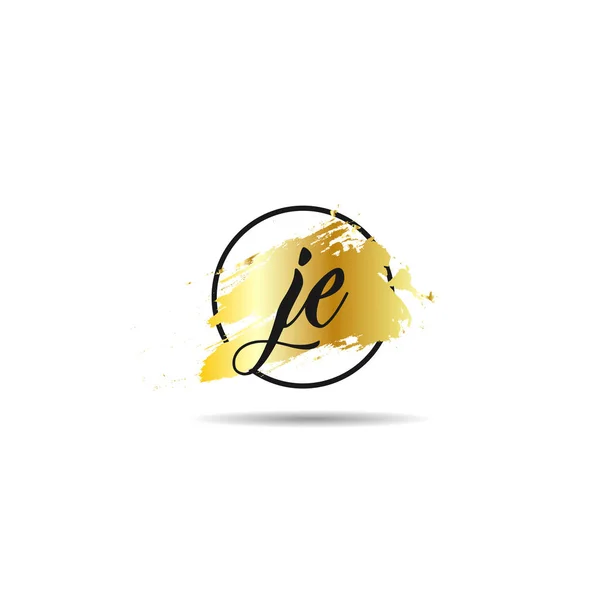Desain Templat Letter Logo Inisial - Stok Vektor