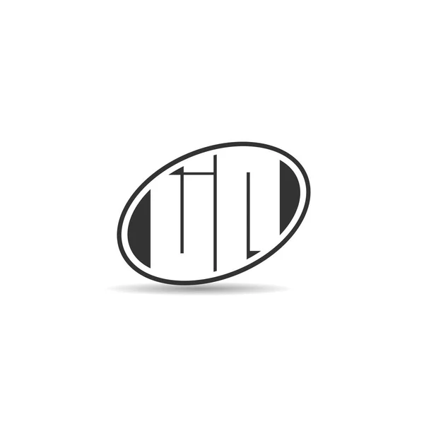 頭文字 ロゴのテンプレート デザイン — ストックベクタ