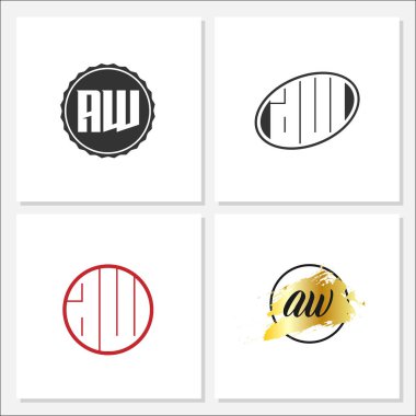 İlk mektup Ah Logo koymak