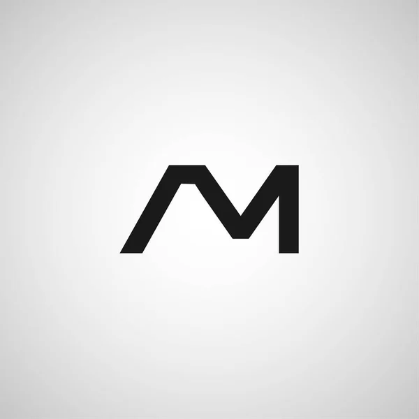 Letra Inicial Diseño Plantilla Logotipo — Vector de stock