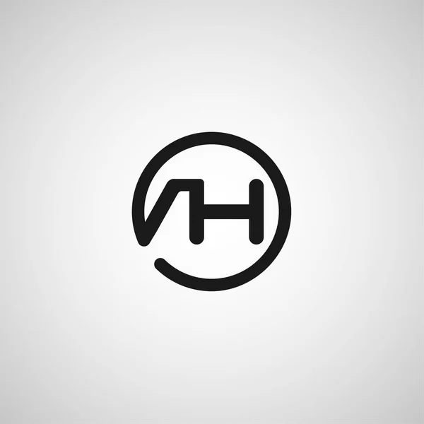 Scrisoare Inițială Logo Șablon Design — Vector de stoc