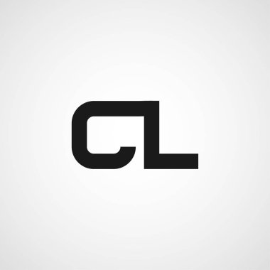 İlk Harf CL Logo Şablon Tasarımı