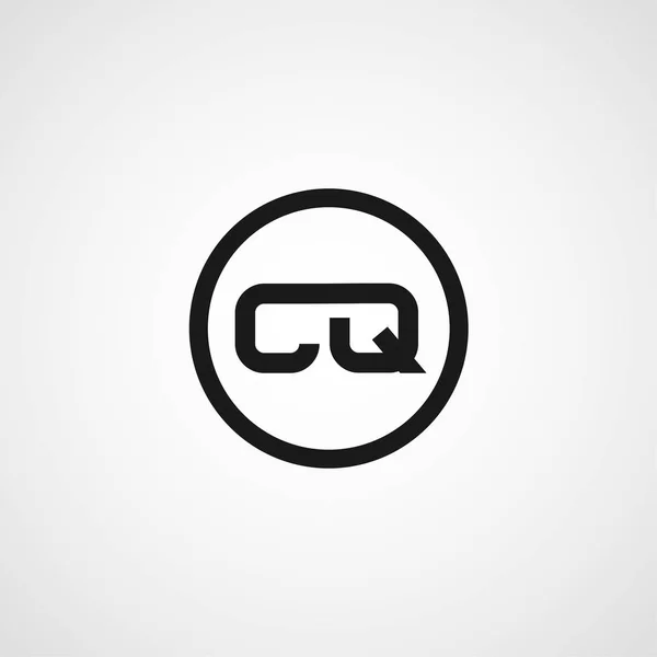 Letra Inicial Logo Template Design — Vector de stock