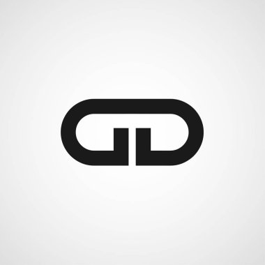 İlk Harf DD Logo Şablonu Tasarımı