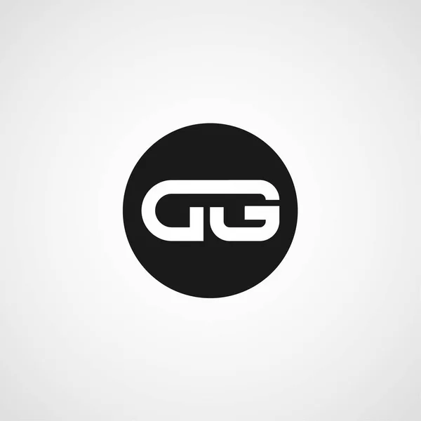頭文字 ロゴのデザイン テンプレート — ストックベクタ