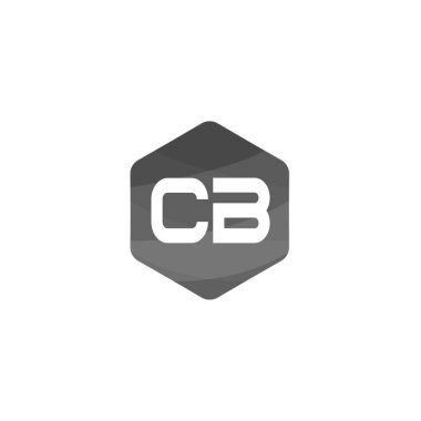 İlk Harf CB Logo Şablonu Tasarımı