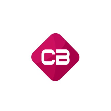 İlk Harf CB Logo Şablonu Tasarımı
